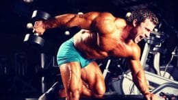 triceps dumbbell kickback