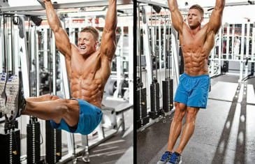 hanging leg raises