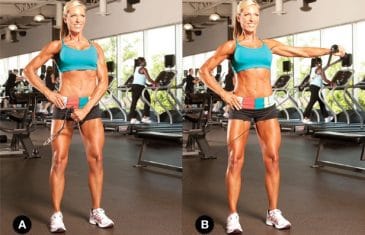 One Arm Cable Lateral Raise