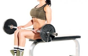 Seated Barbell Calf Raise
