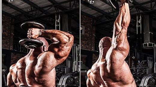 One Arm Dumbbell Triceps Extension