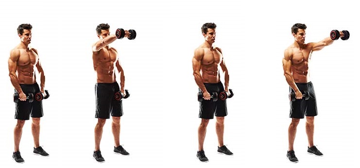 Dumbbell Front Raise Nas l Yap l r Nereyi al t r r Dumbbell Front Raise Nas l Yap l r Nereyi al t r r